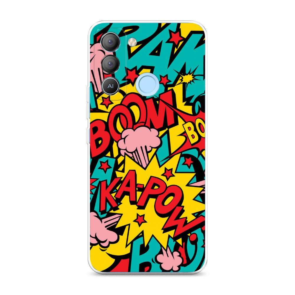 фото Чехол awog для tecno pop 5 lte "постер pop art"