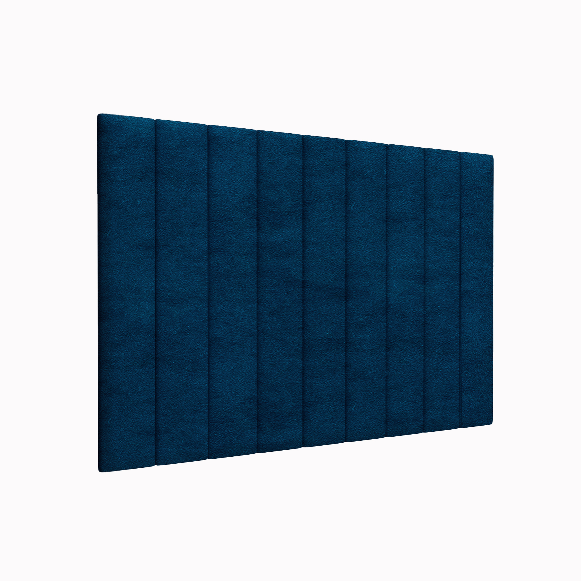 фото Мягкие стеновые панели velour blue 15х90 см 4 шт. tartilla