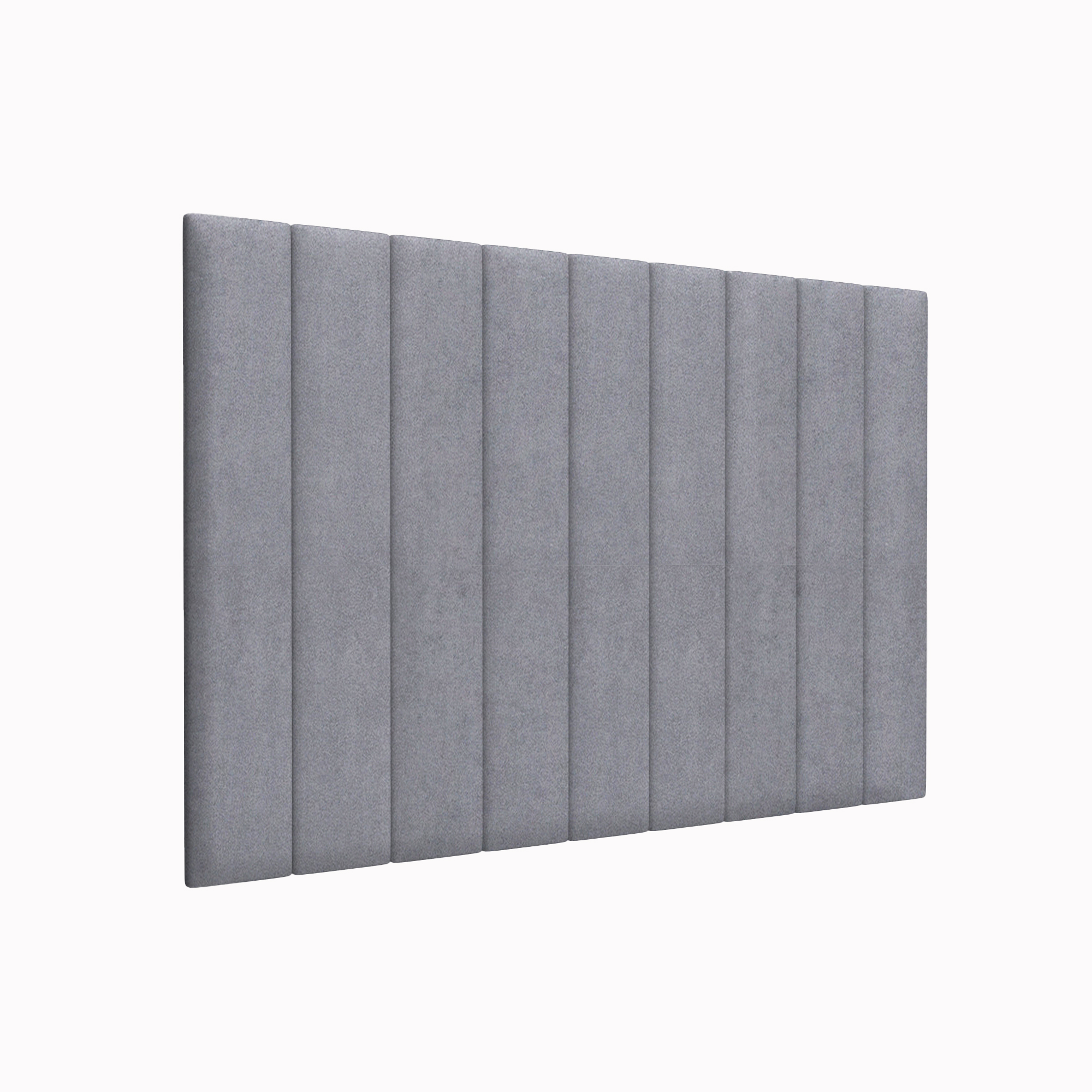 фото Мягкие стеновые панели alcantara gray 15х90 см 4 шт. tartilla