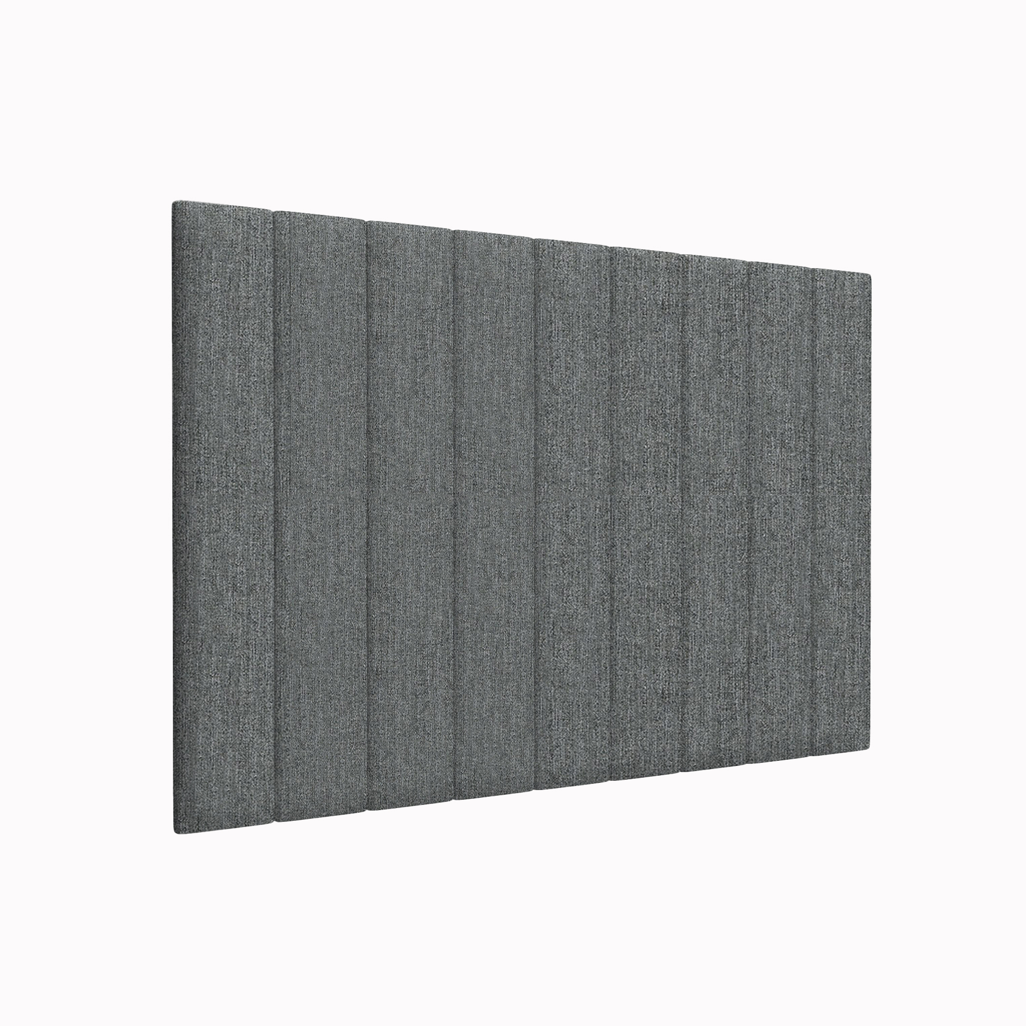 Мягкие стеновые панели Cotton Moondust Grey 15х90 см 4 шт.