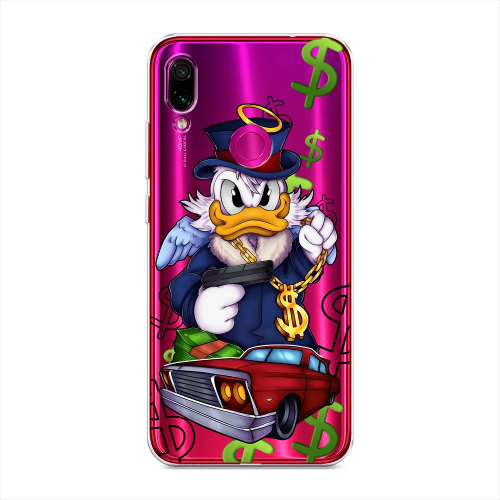 

Чехол на Xiaomi Redmi Note 7 "Scrooge McDuck with a Gold Chain", Красный;синий;белый, 34750-6