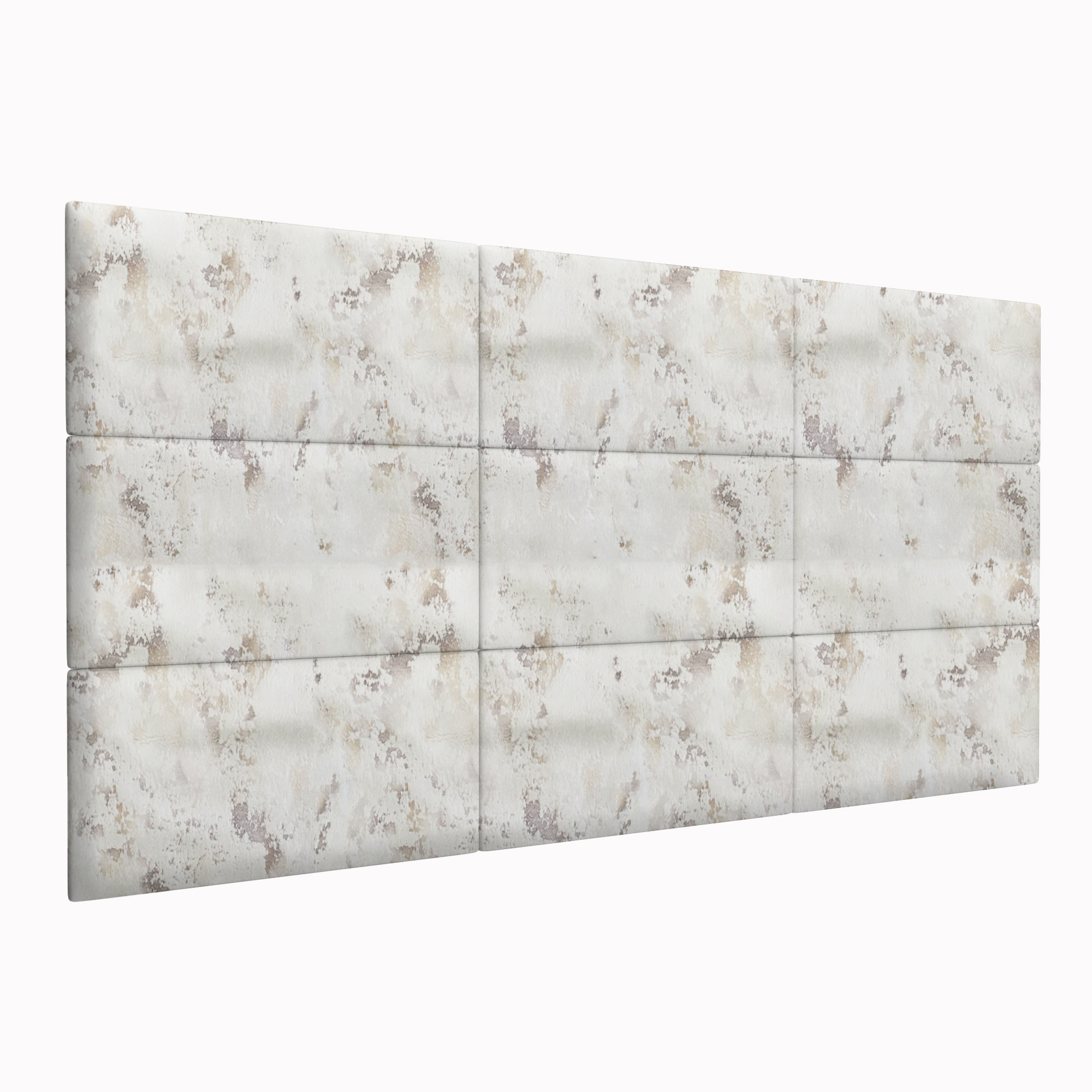Мягкие стеновые панели Shtorm Ivory 30х60 см 2 шт.