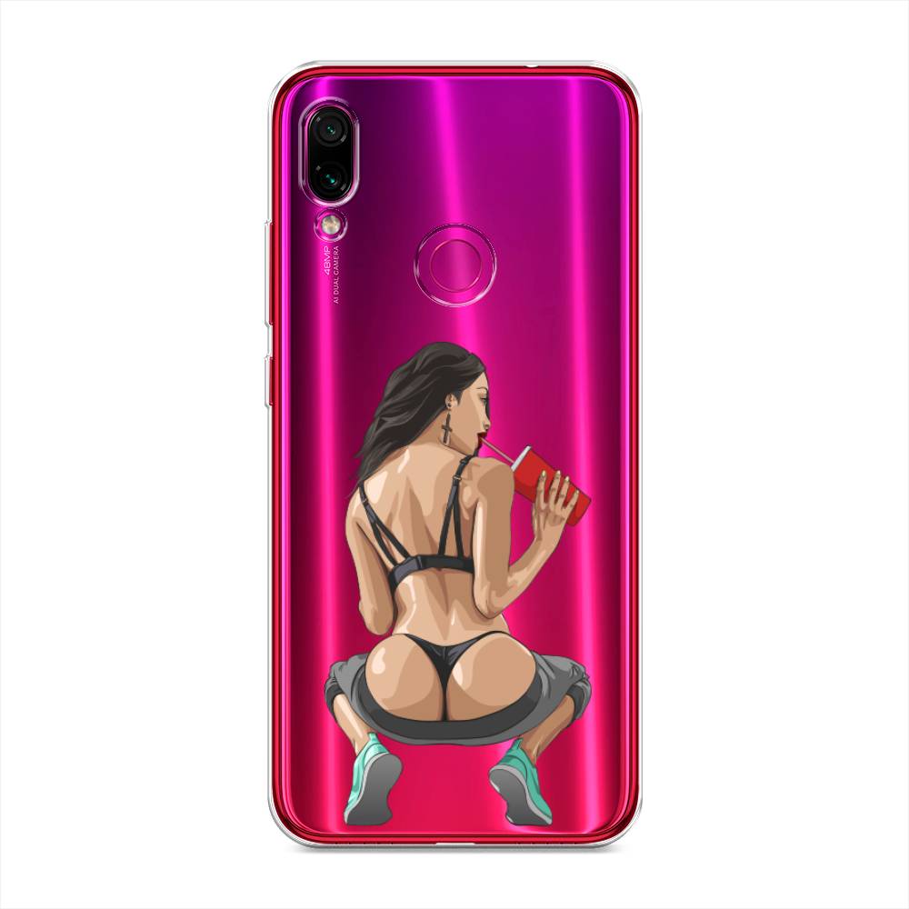 

Чехол на Xiaomi Redmi Note 7 "Сочные булочки", Бежевый;красный;черный, 34750-6