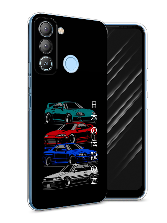 

Чехол Awog на Tecno POP 5 LTE "JDM Legend cars", Зеленый;красный;синий, 303050-5