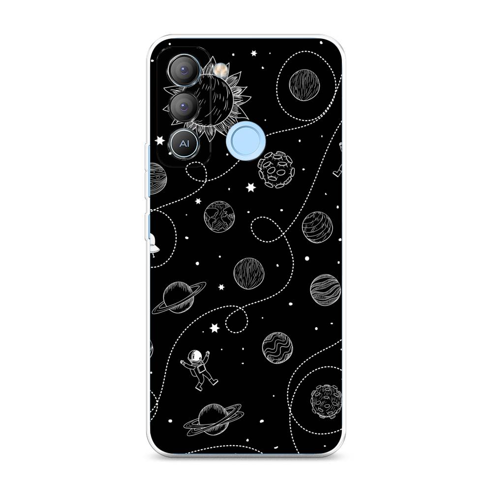 

Чехол Awog на Tecno POP 5 LTE "В невесомости", Бежевый, 303050-4