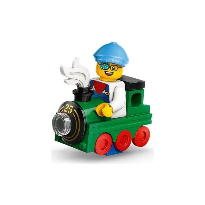 Конструктор LEGO minifigures 25-я серия Парень в костюме паровоза, 1 фигурка 71045-10 от паровоза до сапсана
