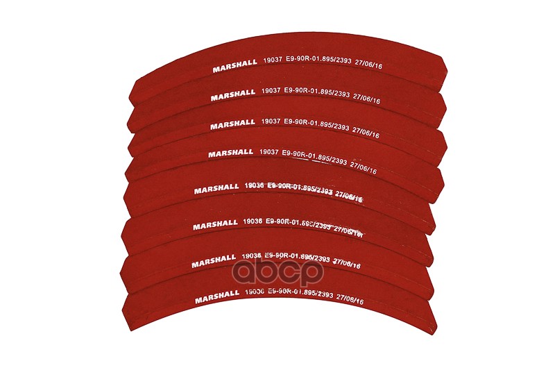 

M2190362_накладки тормозные 2-рем.!с заклепками 419x178 Fruehauf, SAF