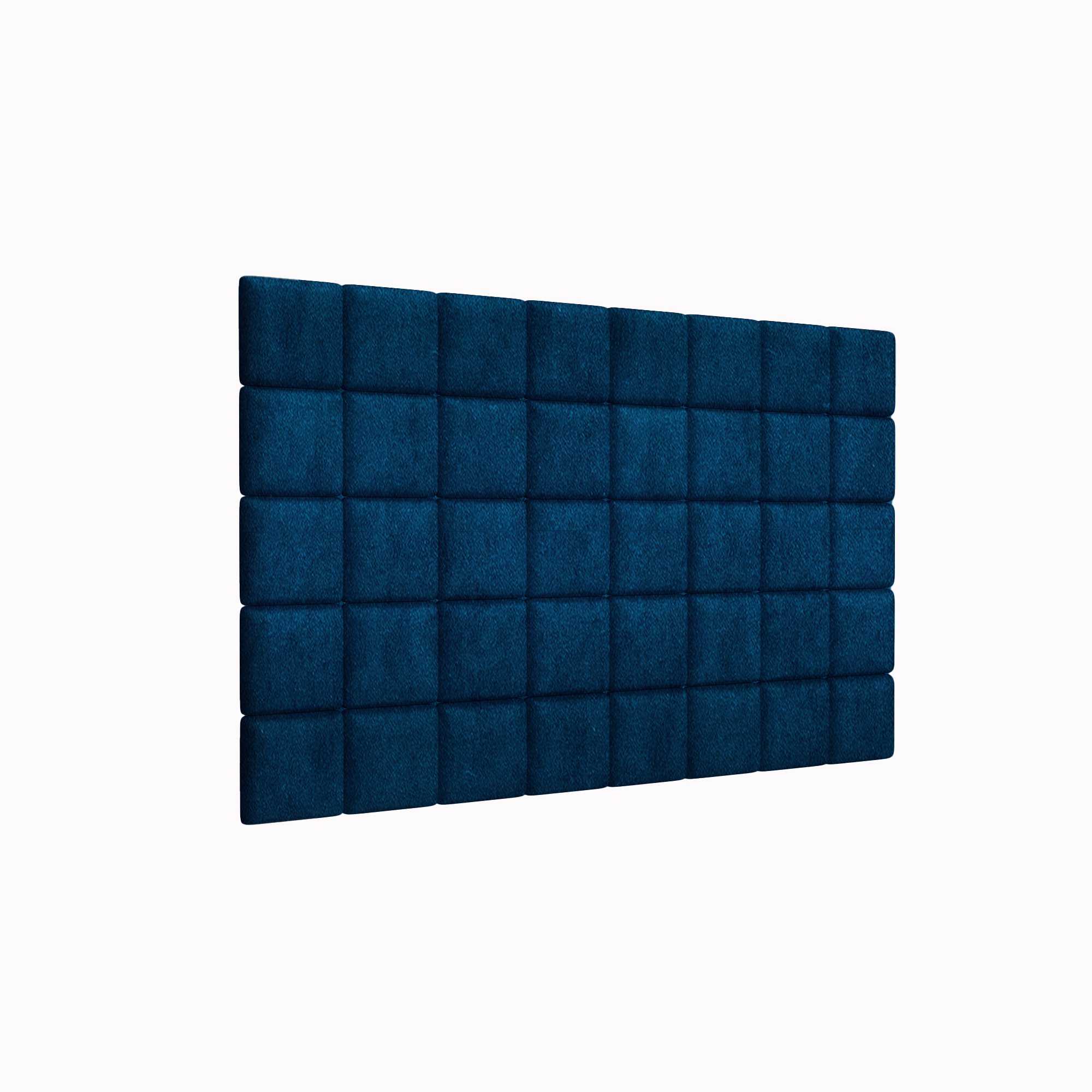 фото Мягкие стеновые панели velour blue 15х15 см 8 шт. tartilla
