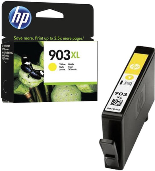

Картридж для струйного принтера HP 903XL-T6M11AE желтый, совместимый, 903XL-T6M11AE