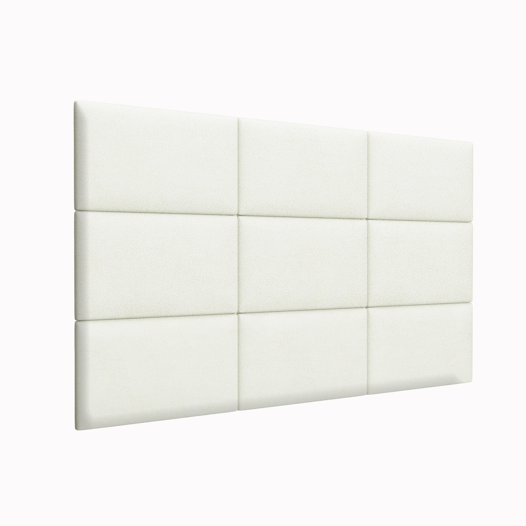 Мягкие стеновые панели Velour Vanilla 30х50 см 4 шт.