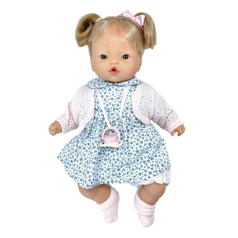 

Кукла Marina and Pau 40cм Pitus Flower мягконабивная M520B