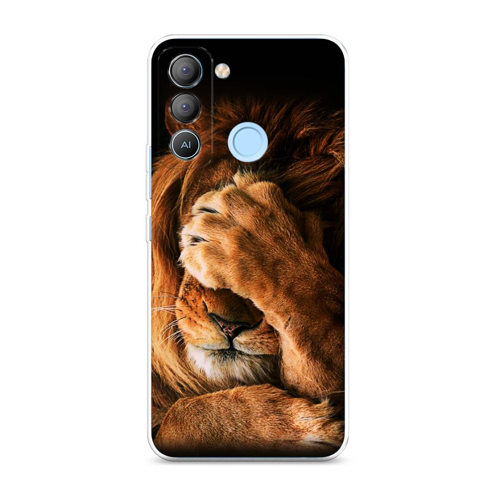 

Чехол Awog на Tecno POP 5 LTE "Львиный стыд", Коричневый;черный, 303050-1