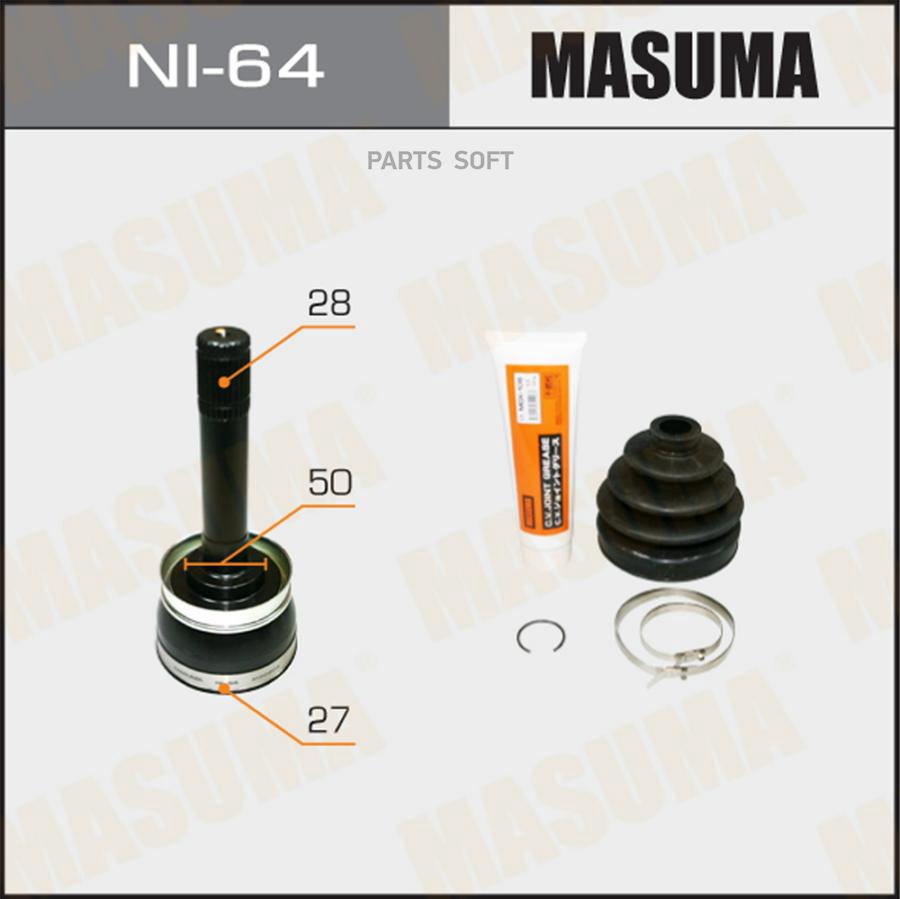 

Шрус Наруж. Ком/Кт Masuma Ni64