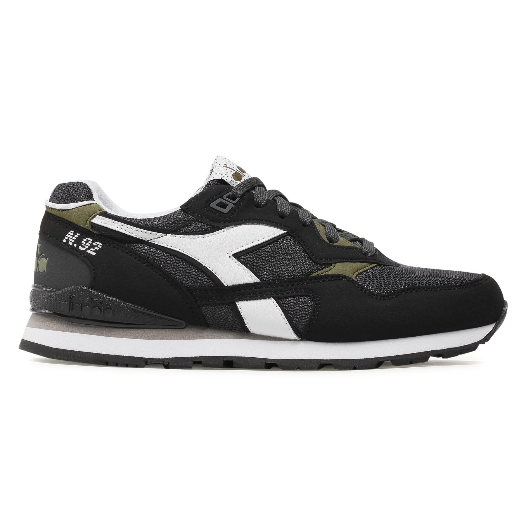 фото Кроссовки мужские diadora n.92 черные 11.5 uk