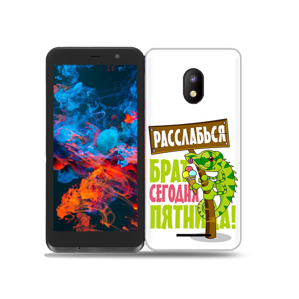 

Чехол MyPads Tocco для BQ 5045L Wallet пятница, Прозрачный, Tocco