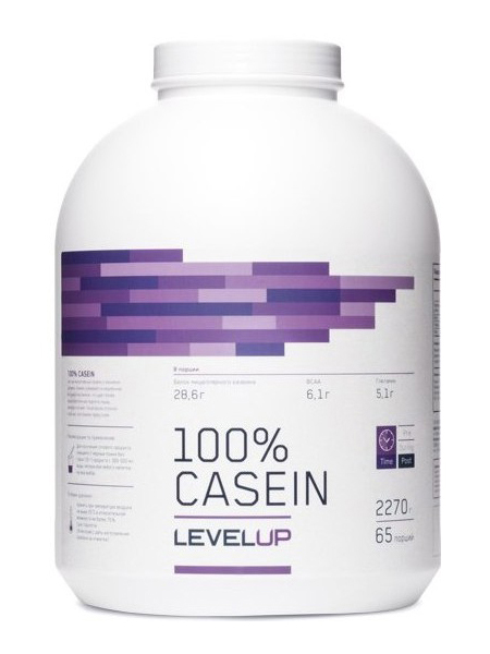 

LevelUp 100% Casein, 2270 g (ваниль)
