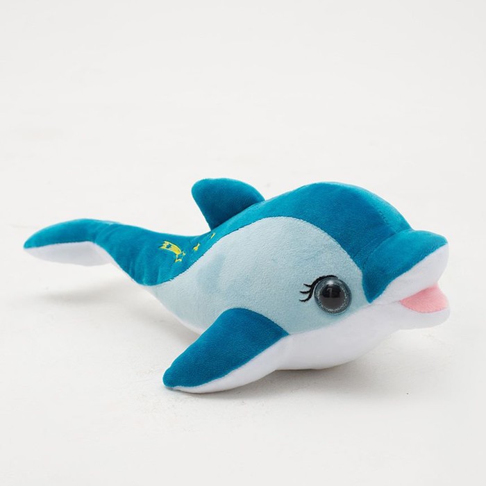 фото Мягкая игрушка «дельфин», цвет синий, 36 см прима тойс
