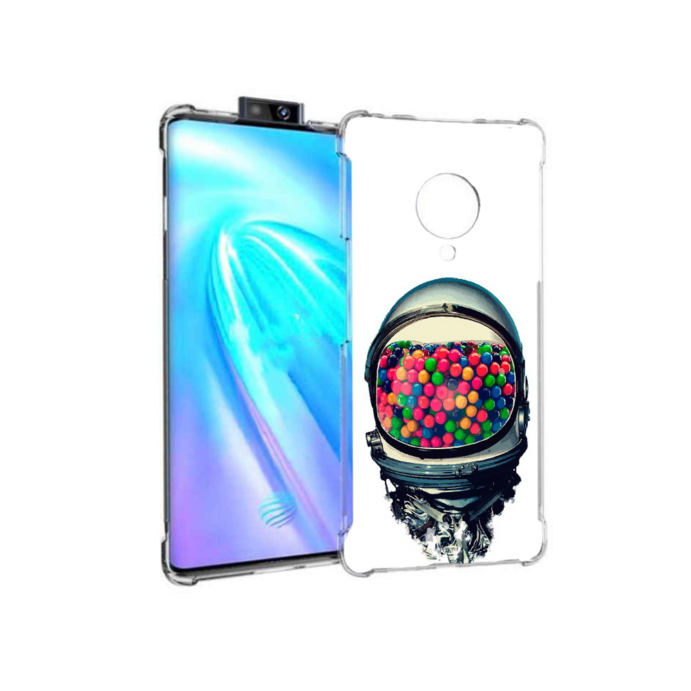 

Чехол MyPads Tocco для Vivo NEX 3 шлем космонавта (PT136035.381.700), Прозрачный, Tocco