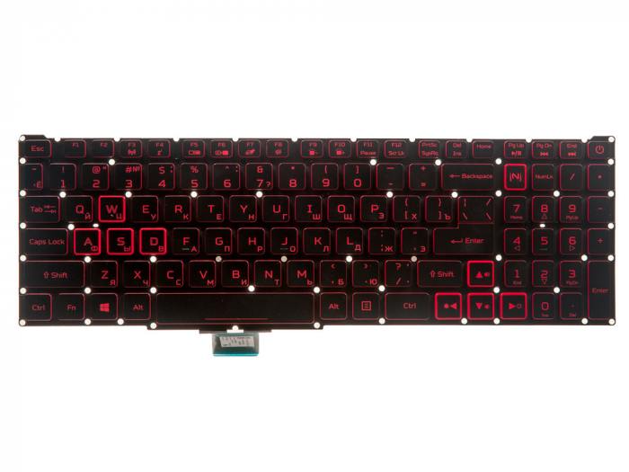 Клавиатура Rocknparts для ноутбука Acer Nitro 5 AN515 54