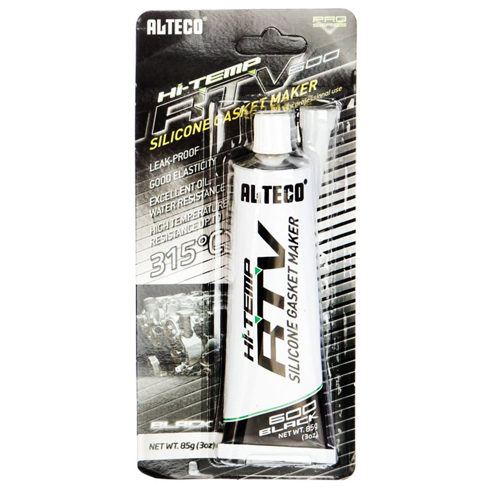 Герметик прокладок Alteco Высокотемпературный силиконовый черный 85 г