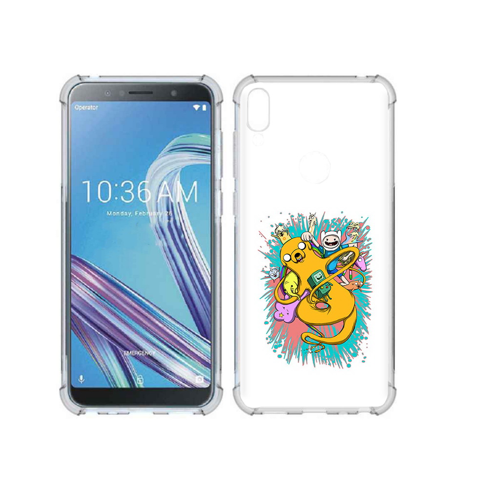 Чехол MyPads Tocco для Asus ZenFone Max Pro (ZB602KL) время приключений рисунок