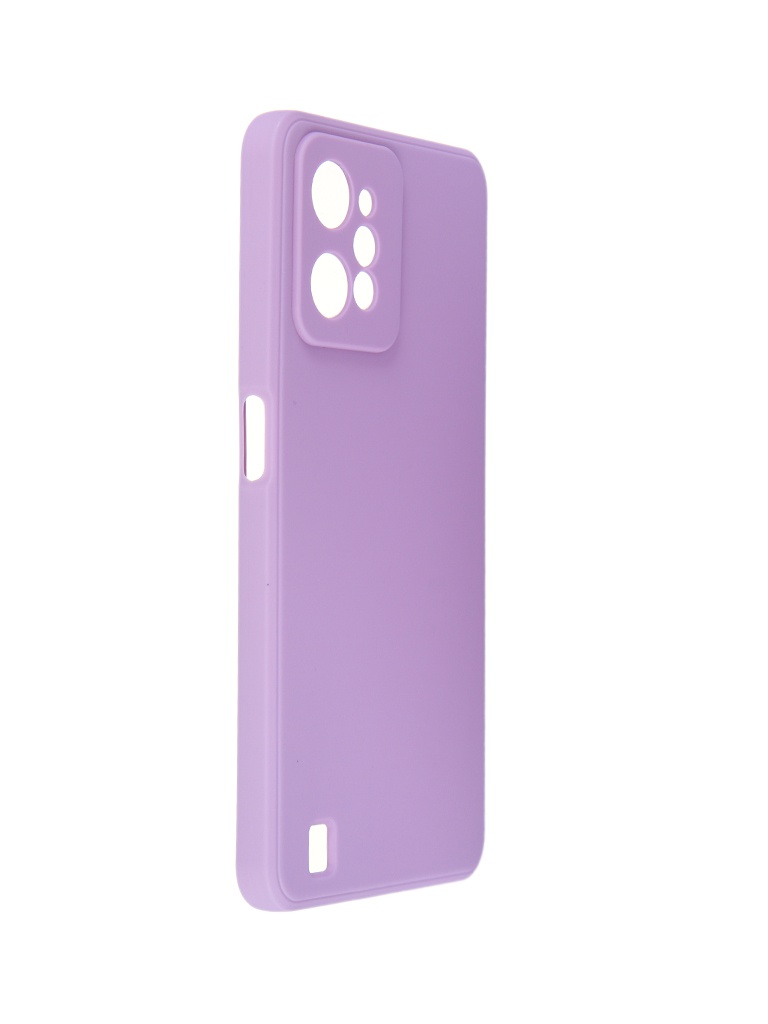 фото Чехол neypo для realme c31 silicone soft matte lilac nst54446