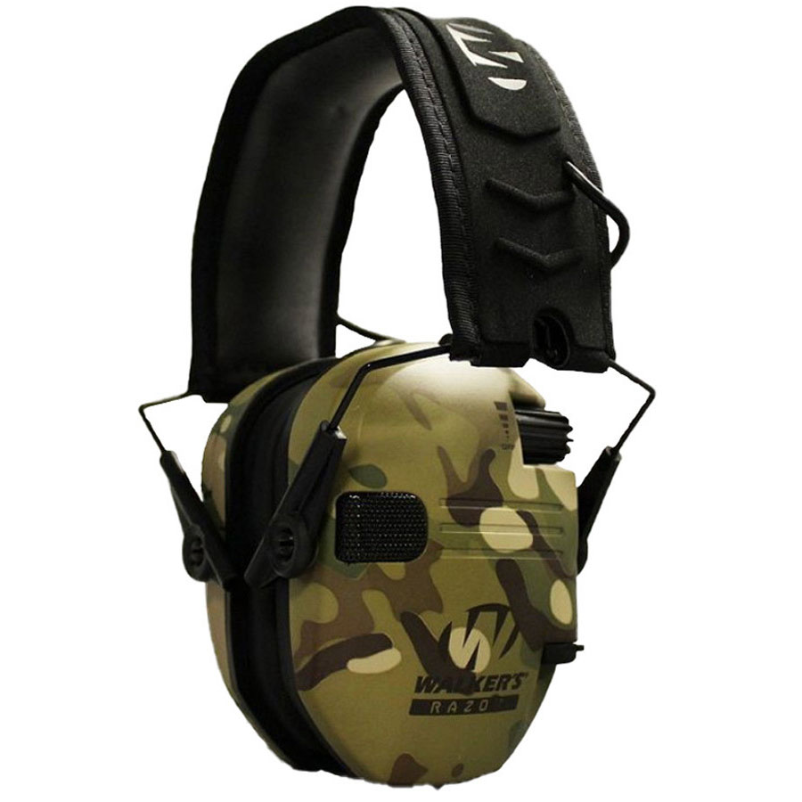 Наушники активные Walker`s Razor Slim Electronic Muffs, Multicam