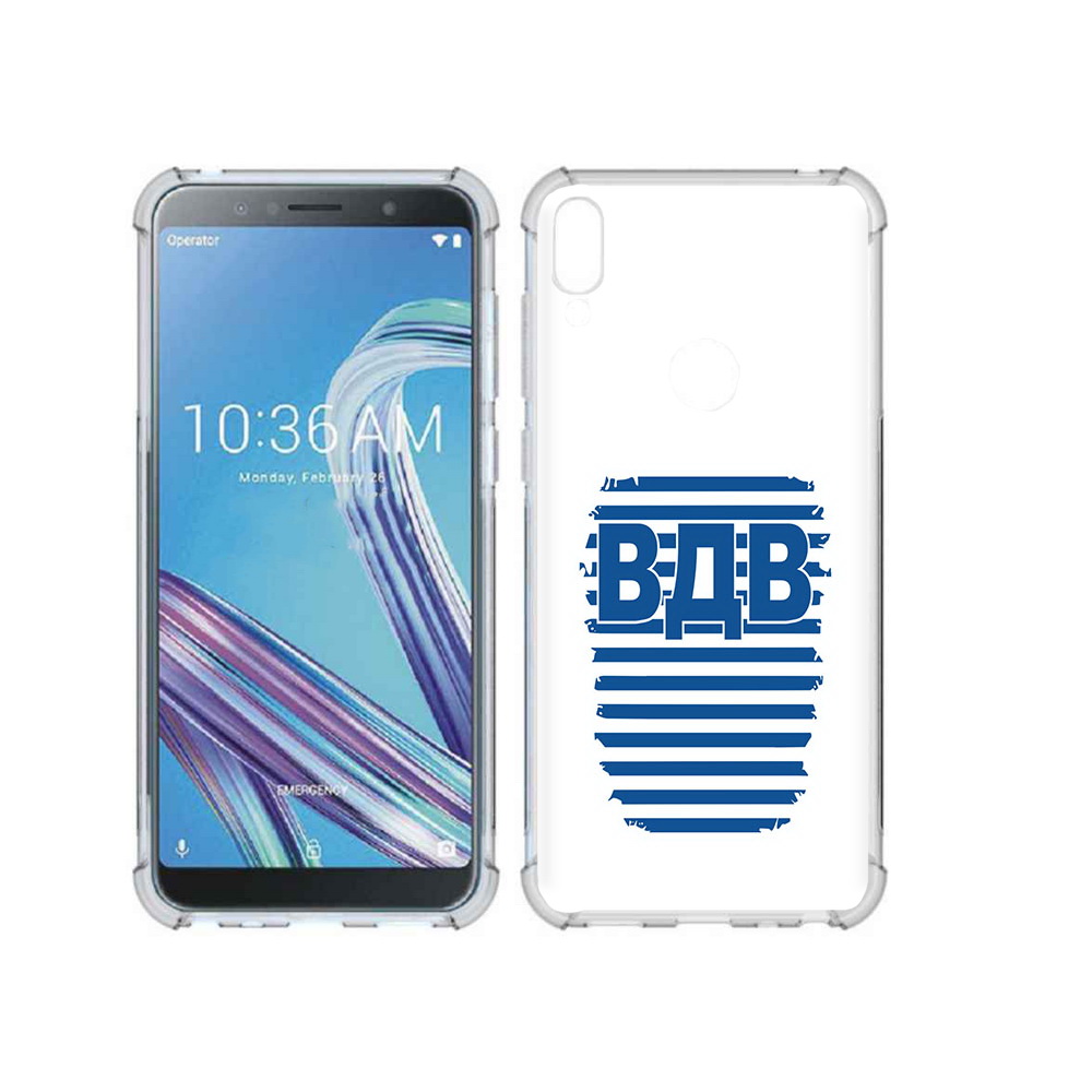 

Чехол MyPads Tocco для Asus ZenFone Max Pro (ZB602KL) вдв2, Прозрачный, Tocco