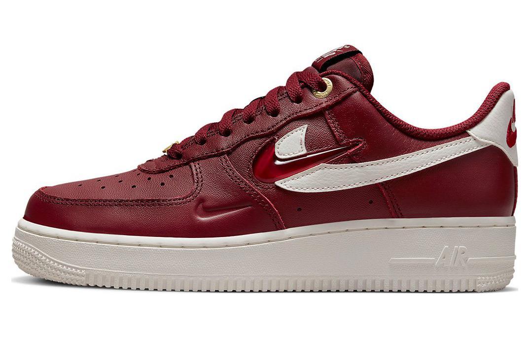 

Кеды унисекс Nike Air Force 1 Low бордовые 40 EU, Бордовый, Air Force 1 Low