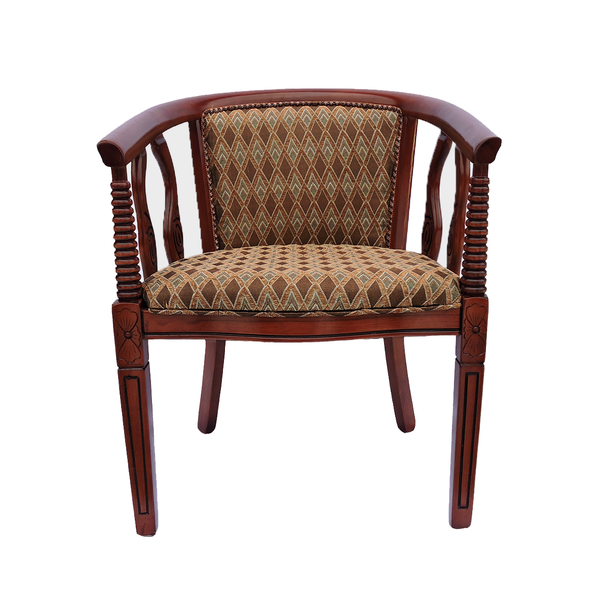 Чайное кресло из массива гевеи