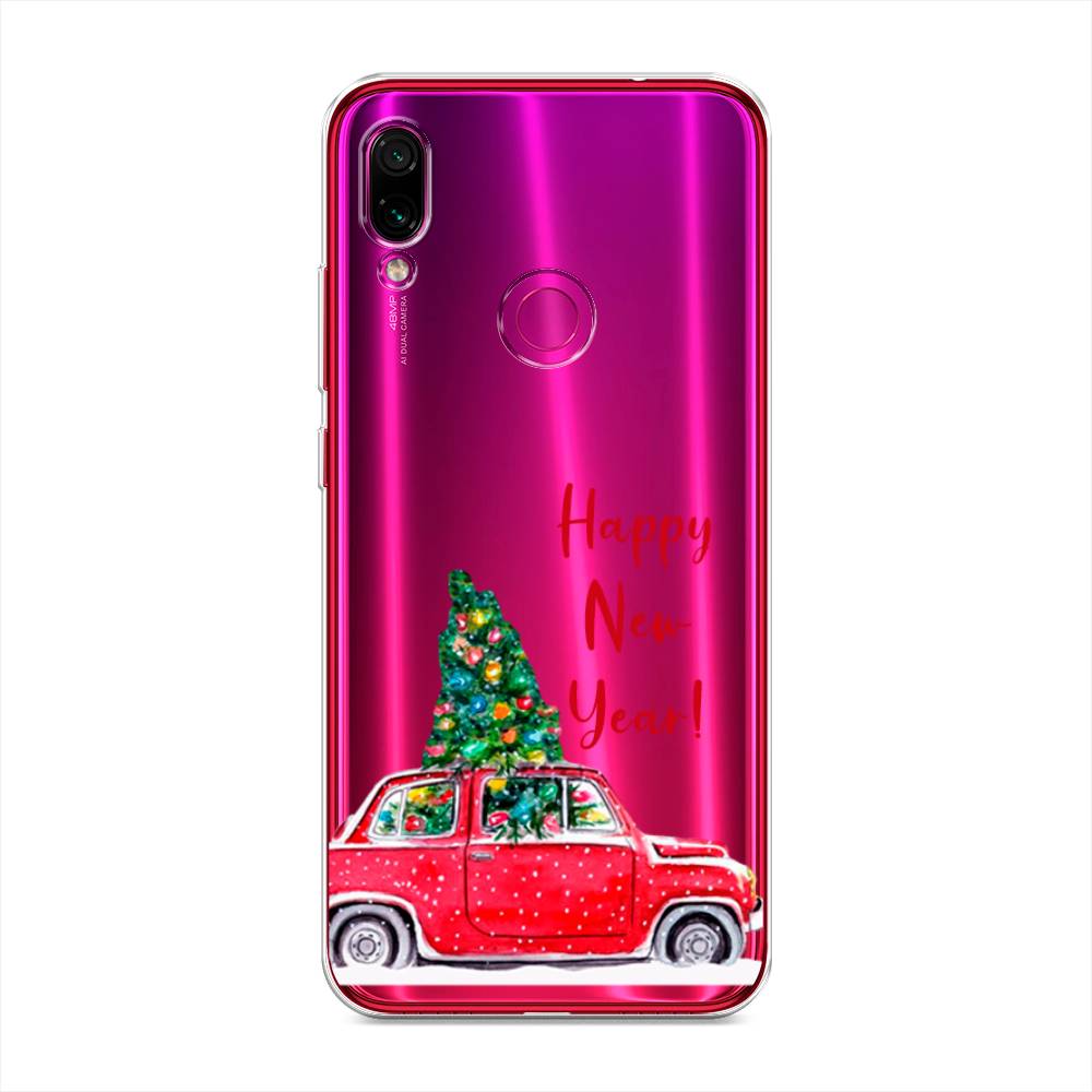 

Чехол для Xiaomi Redmi Note 7 "Happy New Year", Красный;зеленый, 34750-5
