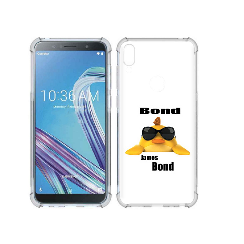 

Чехол MyPads Tocco для Asus ZenFone Max Pro (ZB602KL) бонд, Прозрачный, Tocco