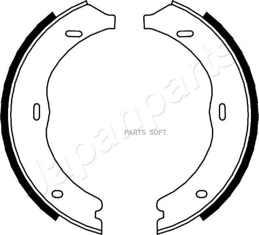

Колодки ст.торм.MERCEDES VIANO/VITO W639 03- 1шт JAPANPARTS GF-0504AF