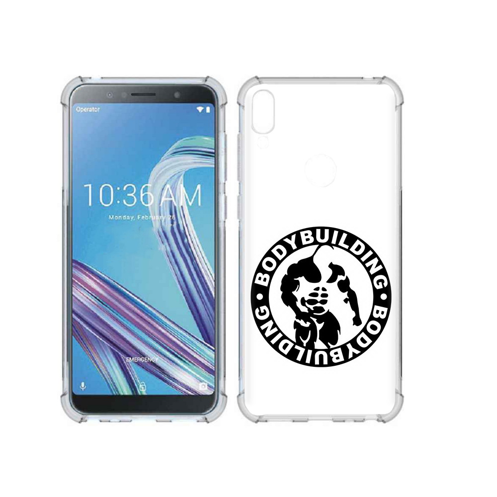 

Чехол MyPads Tocco для Asus ZenFone Max Pro (ZB602KL) бодибилдинг, Прозрачный, Tocco