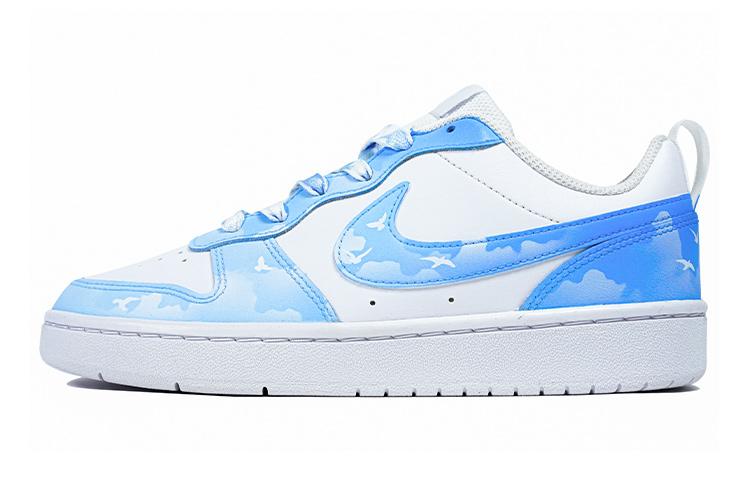 

Кеды унисекс Nike Court Borough Low 2 GS белые 40 EU, Белый, Court Borough Low 2 GS