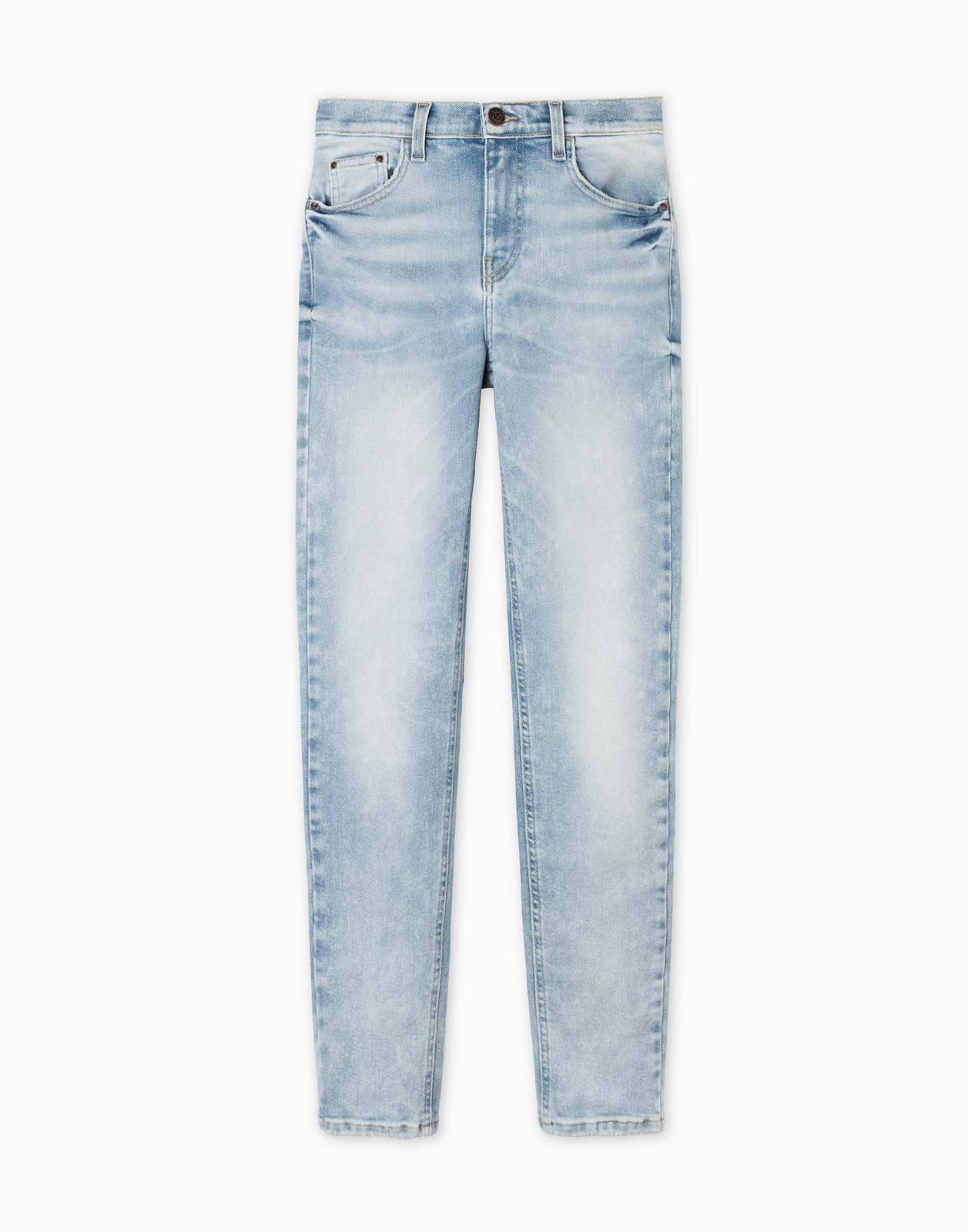 

Джинсы женские Gloria Jeans GJN033247 синий /медиум айс овердайт/ 48/170, GJN033247