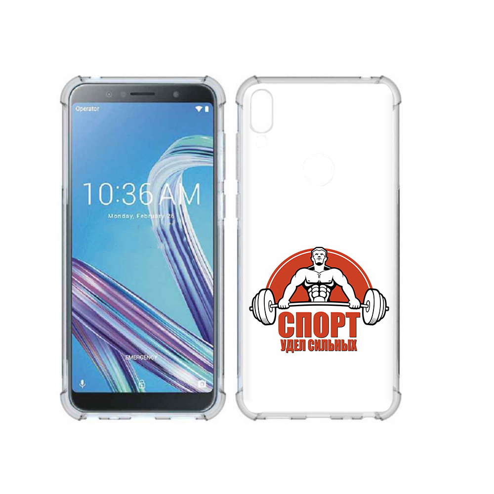 Чехол MyPads Tocco для Asus ZenFone Max Pro (ZB602KL) бодибилдинг спорт
