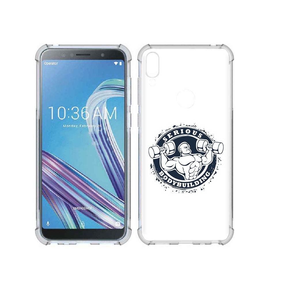 Чехол MyPads Tocco для Asus ZenFone Max Pro (ZB602KL) бодибилдинг воля к победе