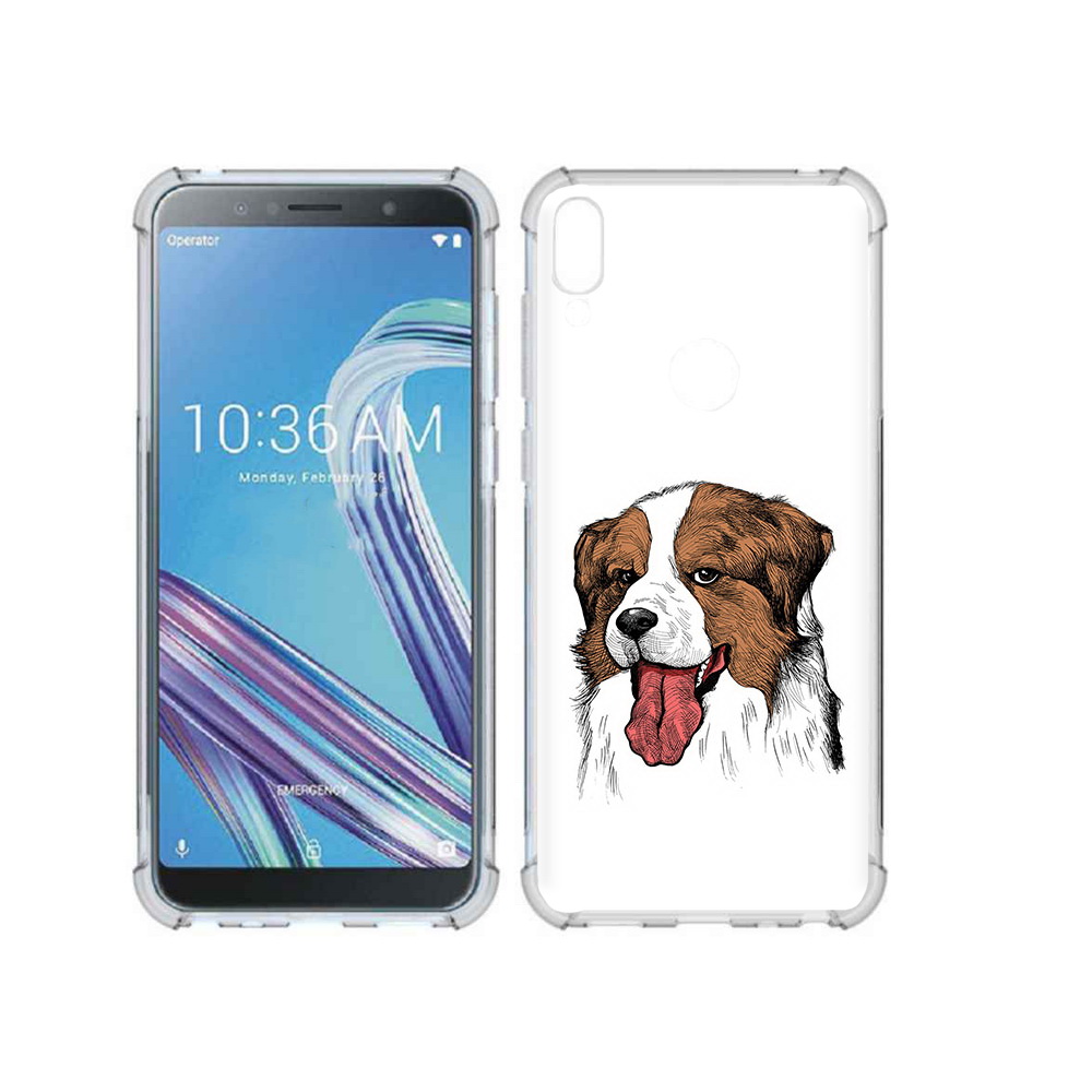 

Чехол MyPads Tocco для Asus ZenFone Max Pro (ZB602KL) бетховен, Прозрачный, Tocco
