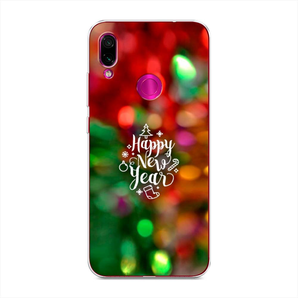 

Чехол для Xiaomi Redmi Note 7 "Новый Год на елке", Зеленый;красный;желтый, 34750-5