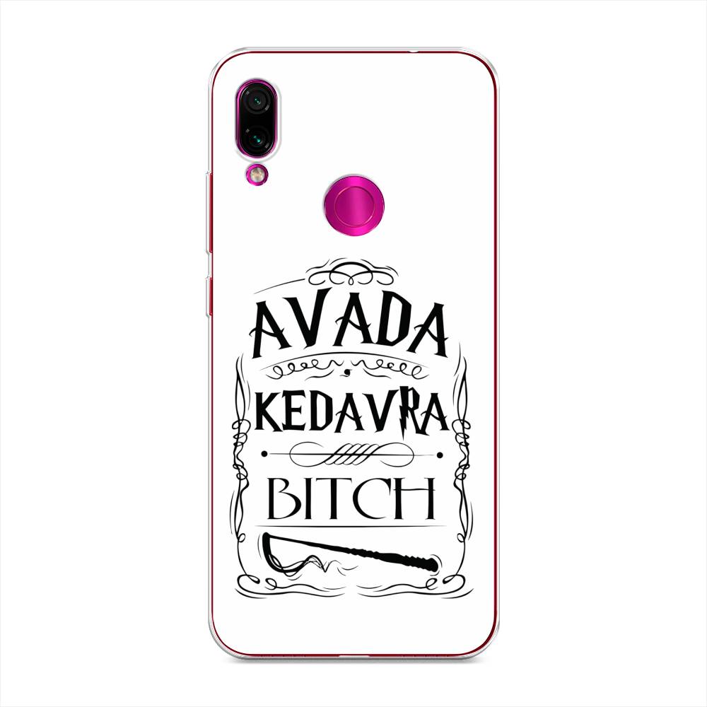 

Чехол на Xiaomi Redmi Note 7 "Avada kedavra bitch", Белый;серый;черный, 34750-6