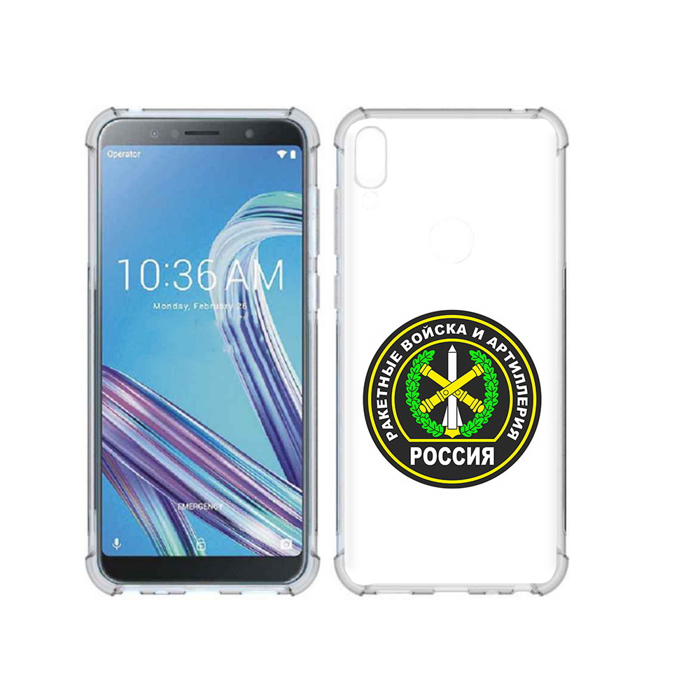 

Чехол MyPads Tocco для Asus ZenFone Max Pro (ZB602KL) артиллерия, Прозрачный, Tocco