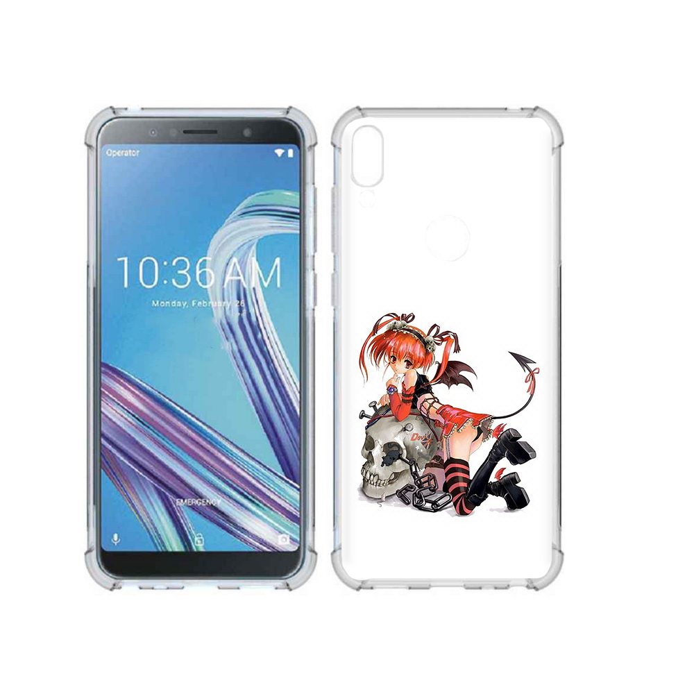 

Чехол MyPads Tocco для Asus ZenFone Max Pro (ZB602KL) аниме, Прозрачный, Tocco