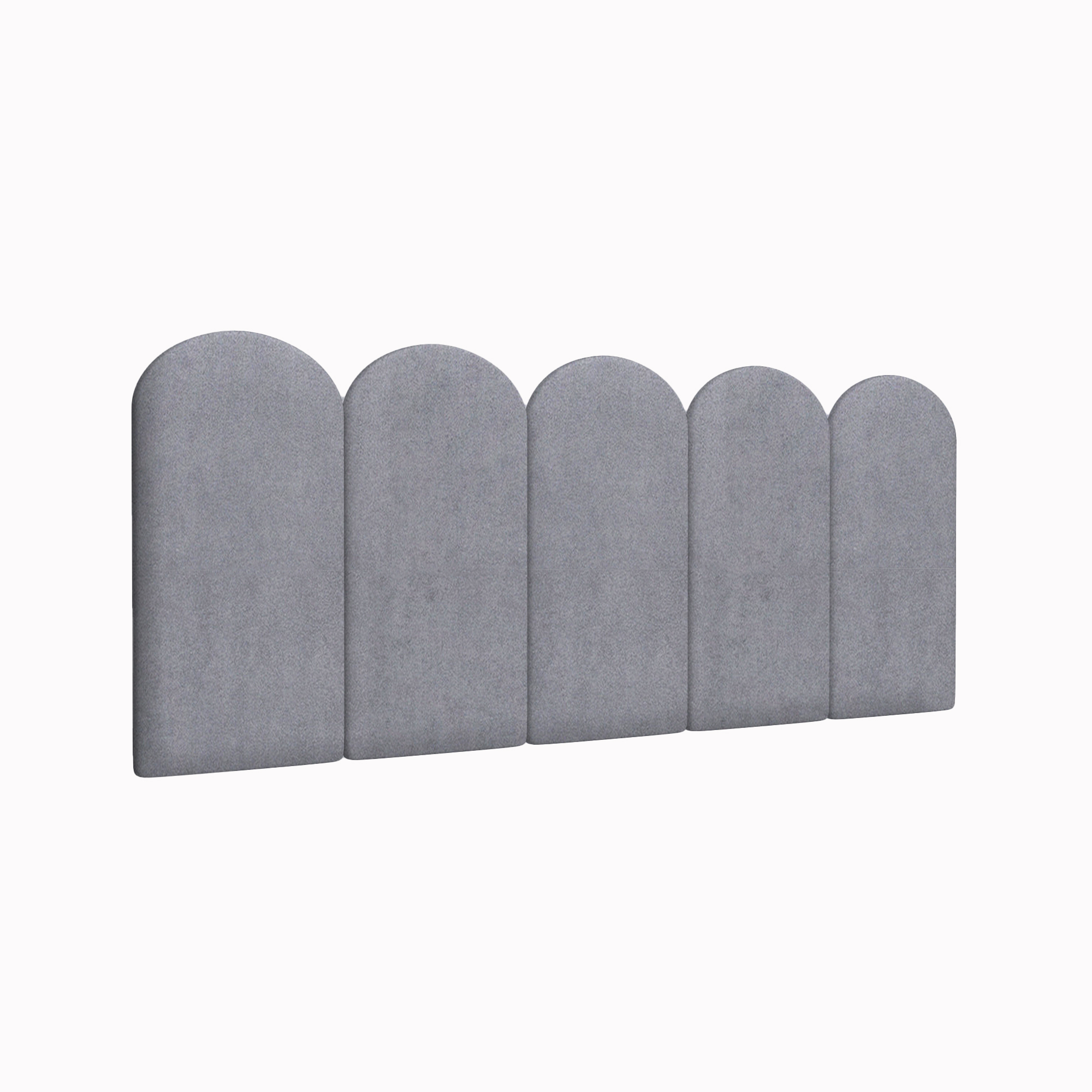 Мягкие стеновые панели Alcantara Gray 30х60R см 2 шт.