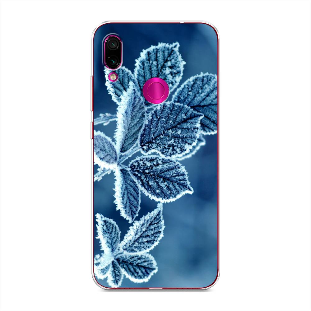 

Чехол для Xiaomi Redmi Note 7 "Зима 6 ", Голубой;белый, 34750-2