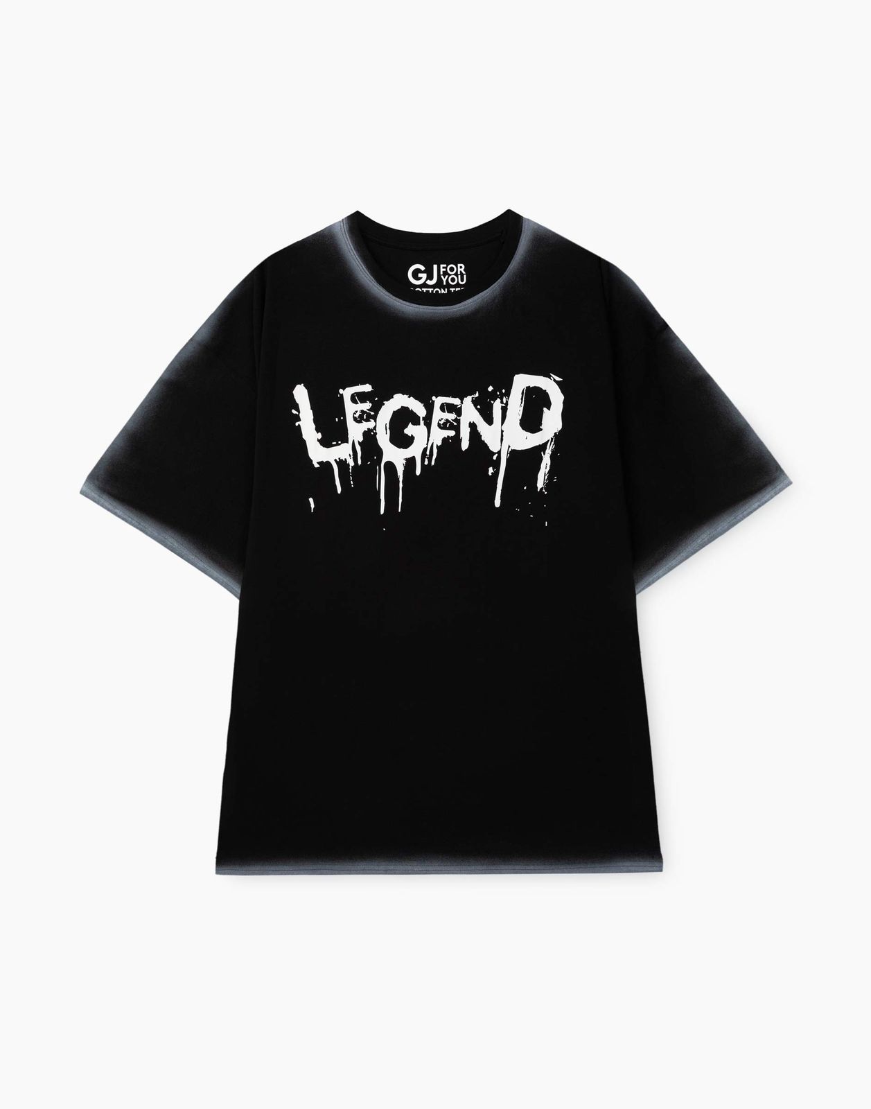 

Футболка мужская Gloria Jeans BKT014271 черный XS/176-XXL/18/182, BKT014271