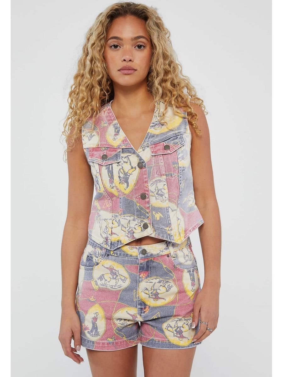 

Жилет женский Guess GU121G0JM разноцветный M, GU121G0JM