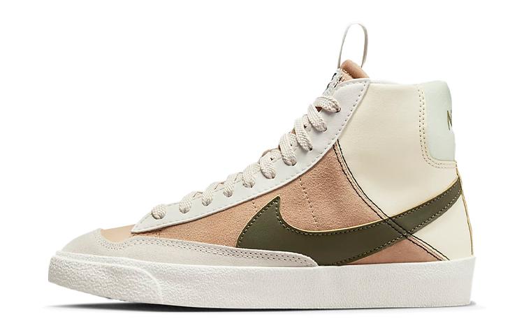 

Кеды унисекс Nike Blazer '77 SE D GS бежевые 35.5 EU, Бежевый, Blazer '77 SE D GS