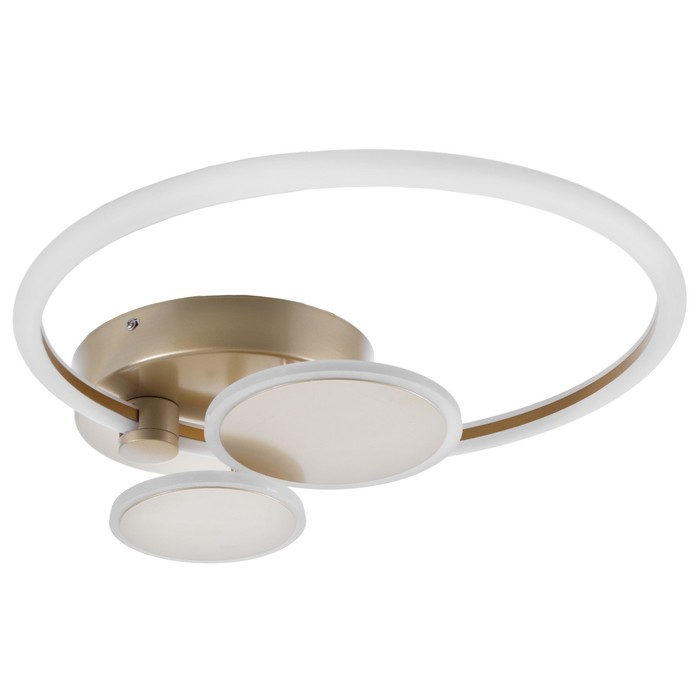 

Люстра 1810/3 LED 92Вт шампанское золото 40х10х50 см
