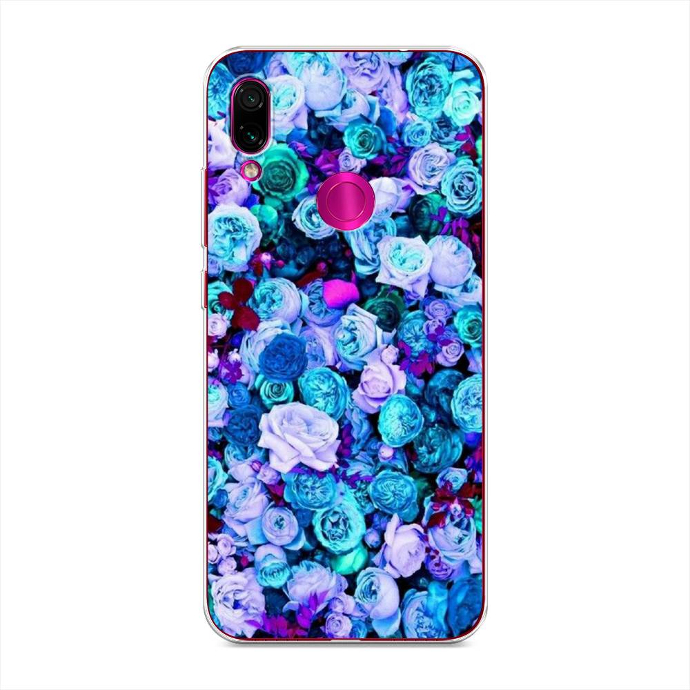 

Чехол для Xiaomi Redmi Note 7 "Цветочный ковер", Фиолетовый, 34750-2